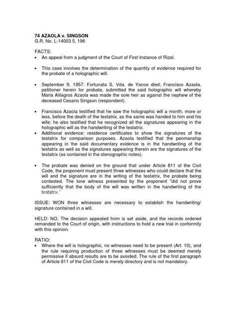 74 Azaola v. Singson .